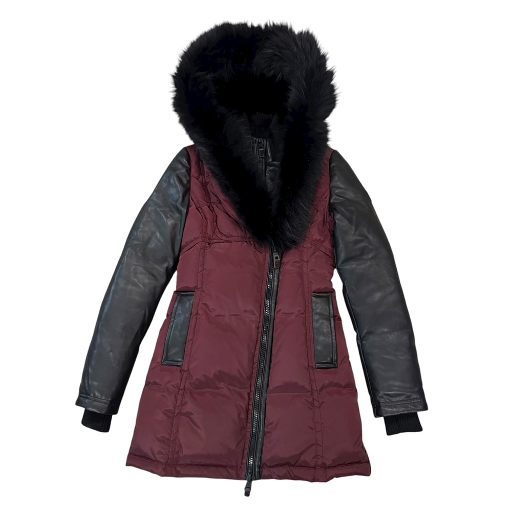 Nicole Benisti Fur Trimmed Down Puffer Jacket
